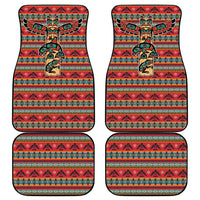 Thunderbird Totem Car Mats Native American Geometric Tribal - Pacific Northwest Indigenous Art - Wonder Print Shop