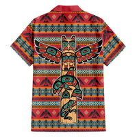 Thunderbird Totem Hawaiian Shirt Native American Geometric Tribal - Pacific Northwest Indigenous Art - Wonder Print Shop