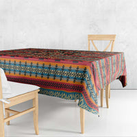 Thunderbird Totem Tablecloth Native American Geometric Tribal - Pacific Northwest Indigenous Art - Wonder Print Shop