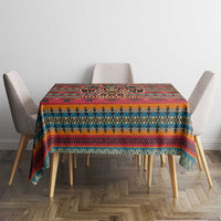 Thunderbird Totem Tablecloth Native American Geometric Tribal - Pacific Northwest Indigenous Art - Wonder Print Shop