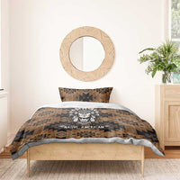 Native American Chief Warrior Bedding Set Feather Headdress and Horse Tribal Arrow Pattern - Wonder Print Shop