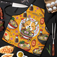 Kawaii Ramen Cute Anime Dog Corgi Apron Japanese Noodles