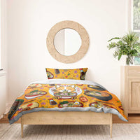 Kawaii Ramen Cute Anime Dog Corgi Bedding Set Japanese Noodles