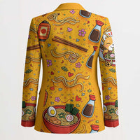 Kawaii Ramen Cute Anime Dog Corgi Blazer Japanese Noodles