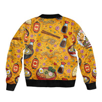 Kawaii Ramen Cute Anime Dog Corgi Bomber Jacket Japanese Noodles
