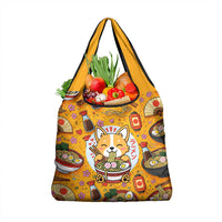 Kawaii Ramen Cute Anime Dog Corgi Grocery Bag Japanese Noodles