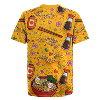 Kawaii Ramen Cute Anime Dog Corgi Rugby Jersey Japanese Noodles