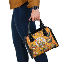 Kawaii Ramen Cute Anime Dog Corgi Shoulder Handbag Japanese Noodles