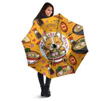 Kawaii Ramen Cute Anime Dog Corgi Umbrella Japanese Noodles
