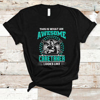 This Is What An Awesome Caretaker T Shirt - Wonder Print Shop