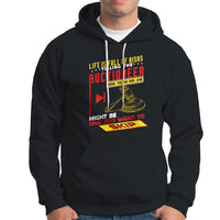 Auctioneer Hoodie Life Is Full Of Risks - Wonder Print Shop