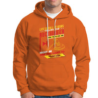 Auctioneer Hoodie Life Is Full Of Risks - Wonder Print Shop