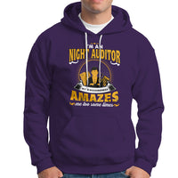 Night Auditor Hoodie My Awesomeness Amazes Me Too Some Times - Wonder Print Shop