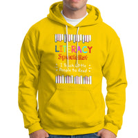 Literacy Specialist Hoodie I Teach Little People To Read - Wonder Print Shop