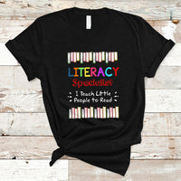 Literacy Specialist T Shirt I Teach Little People To Read - Wonder Print Shop