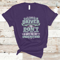 Shutter Driver T Shirt I Solve Problems - Wonder Print Shop
