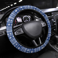 Serbia Steering Wheel Cover with Balkan Gray Wolf, Claw Marks, and Flag Sleeve Design