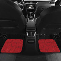 Serbia Flag Car Mats with Double-Headed Eagle and National Coat of Arms Design