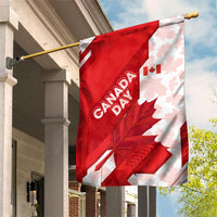 Canada Day Patriotic Maple Leaf Garden Flag Geometric Rocky Mountain Art Heritage 1867 Graphic