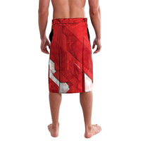 Canada Day Patriotic Maple Leaf Lavalava Geometric Rocky Mountain Art Heritage 1867 Graphic