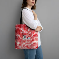 Canada Day Loon And Maple Leaf Tote Bag Watercolor Nature Scenery Mari Usque Ad Mare Artistic