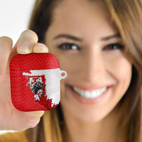 Canada Day AirPods Case Patriotic Maple Leaf - Robotic Fist
