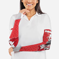 Canada Day Arm Sleeves Patriotic Maple Leaf - Robotic Fist
