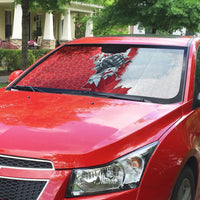 Canada Day Auto Sun Shade Patriotic Maple Leaf - Robotic Fist