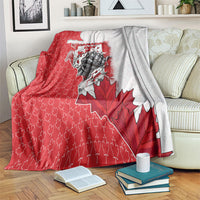 Canada Day Blanket Patriotic Maple Leaf - Robotic Fist