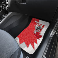 Canada Day Car Mats Patriotic Maple Leaf - Robotic Fist