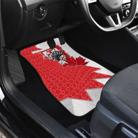 Canada Day Car Mats Patriotic Maple Leaf - Robotic Fist