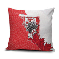 Canada Day Pillow Cover Patriotic Maple Leaf - Robotic Fist
