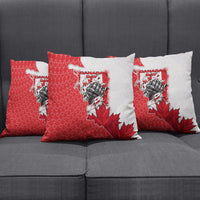 Canada Day Pillow Cover Patriotic Maple Leaf - Robotic Fist