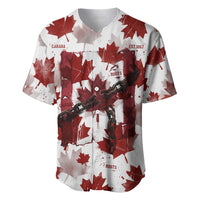 Canada Day Baseball Jersey Constitutional Autonomy 1982 Vintage - Broken Chains Freedom
