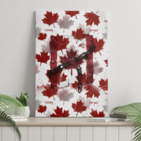 Canada Day Canvas Wall Art Constitutional Autonomy 1982 Vintage - Broken Chains Freedom