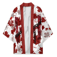 Canada Day Kimono Constitutional Autonomy 1982 Vintage - Broken Chains Freedom