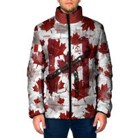 Canada Day Padded Jacket Constitutional Autonomy 1982 Vintage - Broken Chains Freedom
