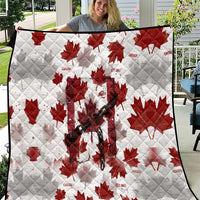 Canada Day Quilt Constitutional Autonomy 1982 Vintage - Broken Chains Freedom