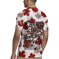 Canada Day Rugby Jersey Constitutional Autonomy 1982 Vintage - Broken Chains Freedom
