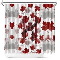 Canada Day Shower Curtain Constitutional Autonomy 1982 Vintage - Broken Chains Freedom