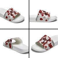 Canada Day Slide Sandals Constitutional Autonomy 1982 Vintage - Broken Chains Freedom