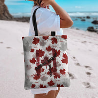 Canada Day Tote Bag Constitutional Autonomy 1982 Vintage - Broken Chains Freedom