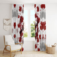 Canada Day Window Curtain Constitutional Autonomy 1982 Vintage - Broken Chains Freedom