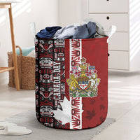 Canada Day Indigenous First Nations Laundry Basket Tribal Haida Totem Art One Nation