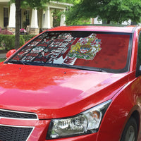 Canada Day Indigenous First Nations Auto Sun Shade Tribal Haida Totem Art One Nation