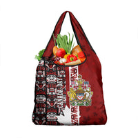 Canada Day Indigenous First Nations Grocery Bag Tribal Haida Totem Art One Nation