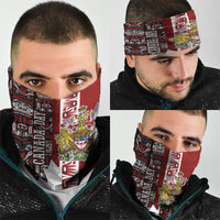 Canada Day Indigenous First Nations Neck Gaiter Tribal Haida Totem Art One Nation
