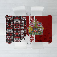 Canada Day Indigenous First Nations Tablecloth Tribal Haida Totem Art One Nation