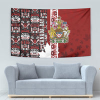 Canada Day Indigenous First Nations Tapestry Tribal Haida Totem Art One Nation