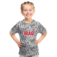 Iraq Ancient Mesopotamian Lamassu Kid T Shirt with Mythical Motif Design - Wonder Print Shop